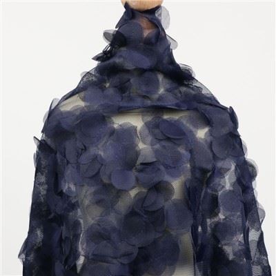 3D Laser Cut Flower Embroidery