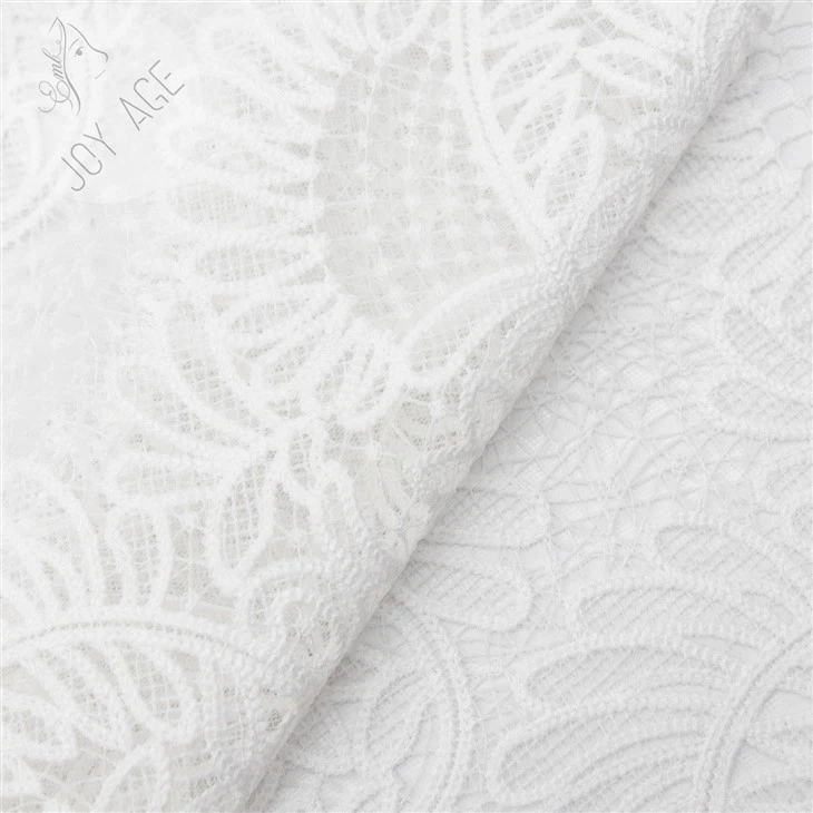 Cotton Embroidery Lace Fabric For Sale