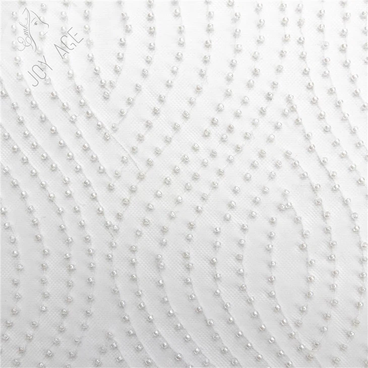 Wholesale Beaded Lace Fabric