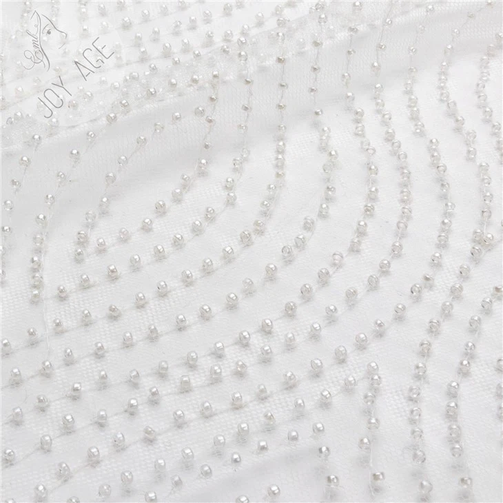 Beaded Lace Fabric Manufacturer