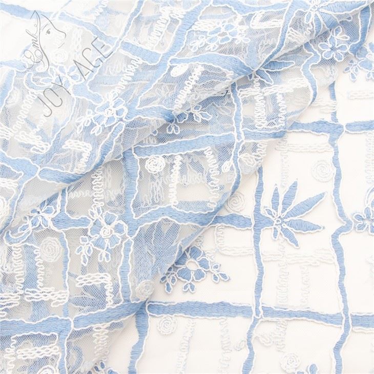 Cord and Ribbon Embroidery Fabric Factory