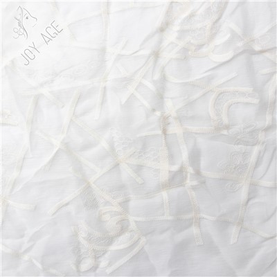 2023 Latest Fashion Chiffon Embroidery Fabric For Princess Dress