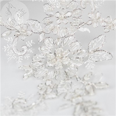 Cord Embroidery For Wedding Party Dress Fabric