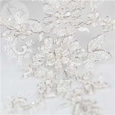 Cord Embroidery For Wedding Party Dress Fabric
