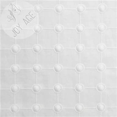 Custom Design High Quality Swiss Cotton Embroidery Lace Decorative Lace Fabric