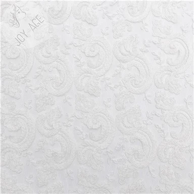 Cord Embroidery Lace Fabric For Lace Curtain