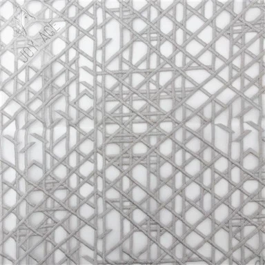 Tulle Cross Vertically Flat Embroidery Lace Fabric For Party Dresses