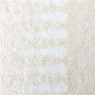 Embroidery Tulle With Guipure Lace For Wedding Dress