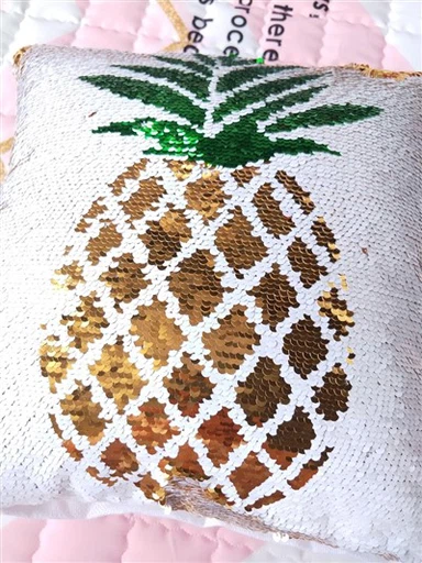 Factory Customized Sequin Cushion Cover