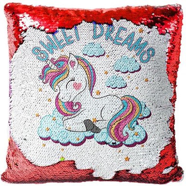 Home Decor Embroidery Cushion Cover Sublimation Sequin Pillow Cases